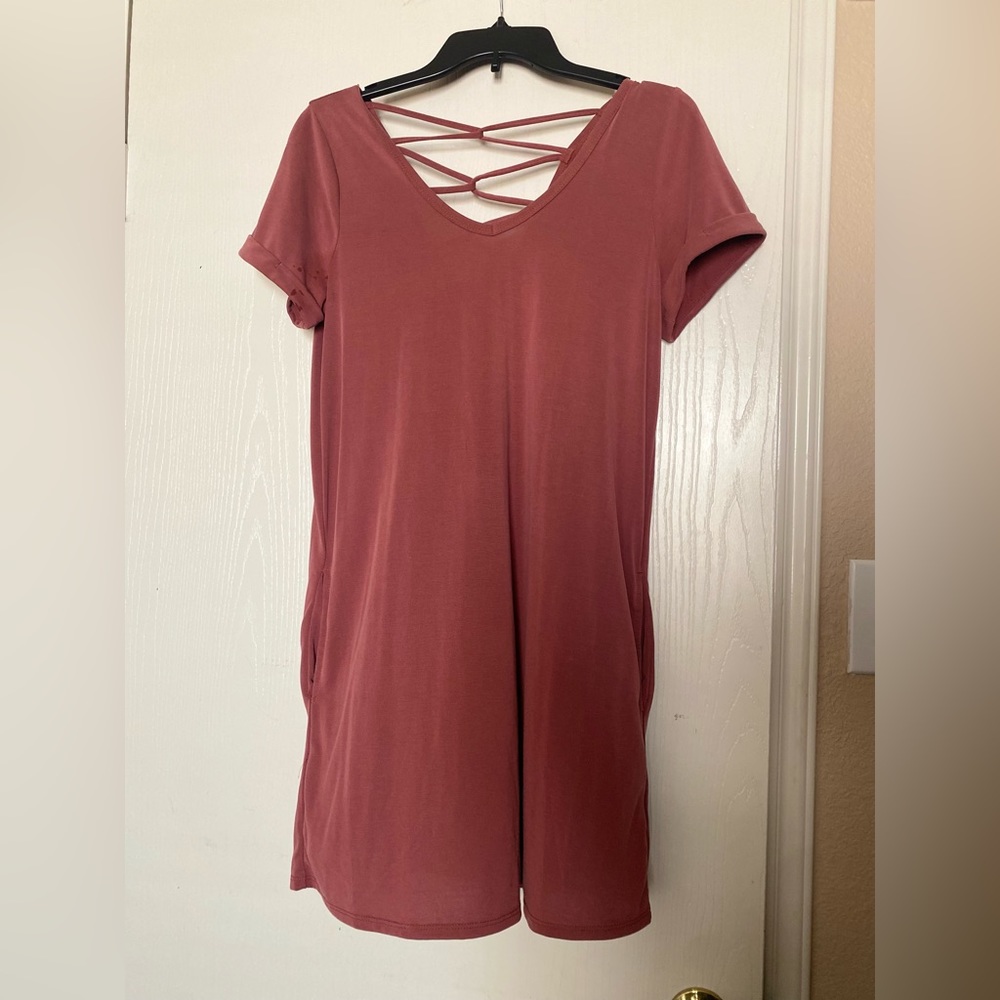 Strappy mini dress